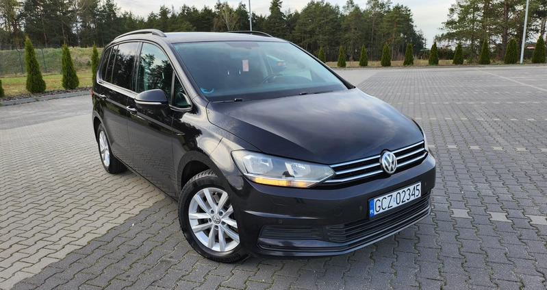 Volkswagen Touran cena 59400 przebieg: 260018, rok produkcji 2017 z Czarne małe 667